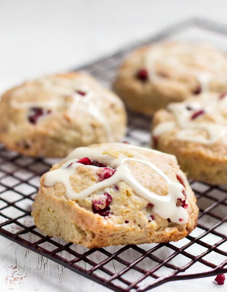 Cranberry Orange Scones