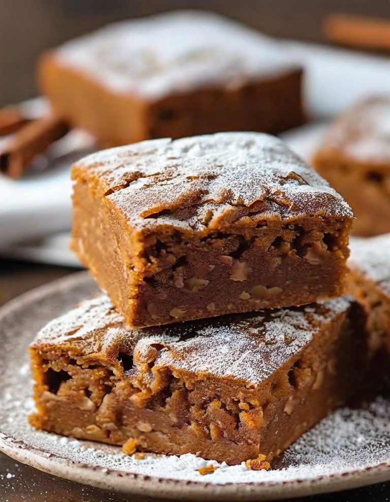 Gingerbread Brownies