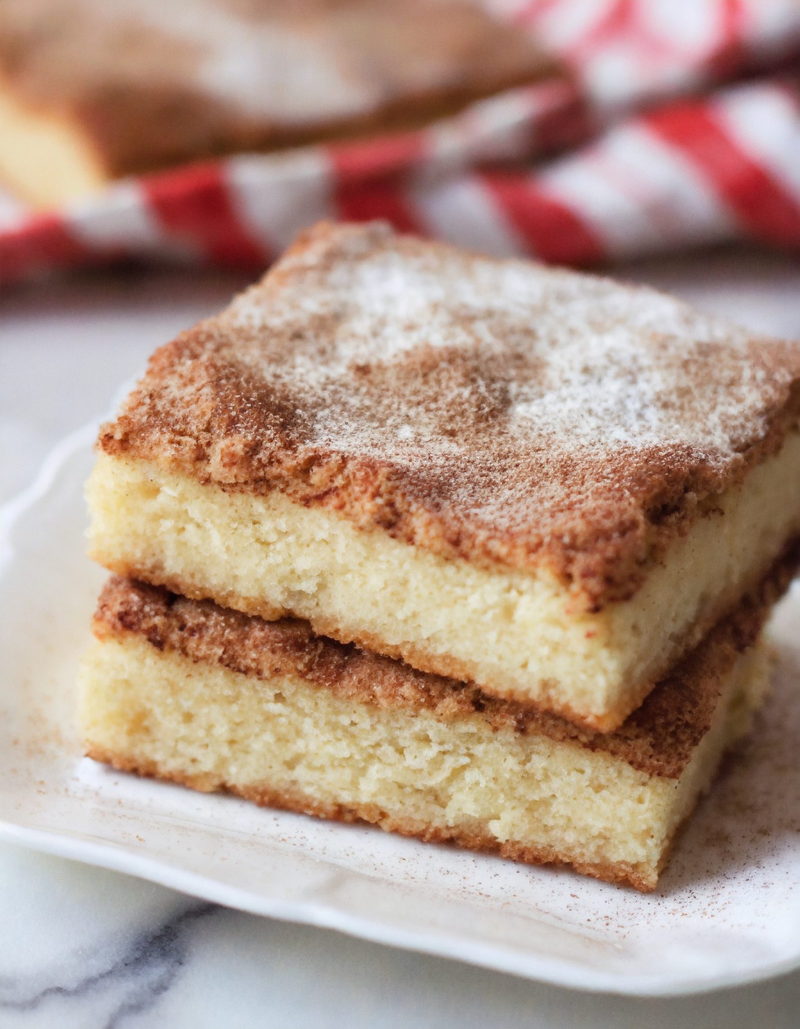 Homemade Snickerdoodle Bars