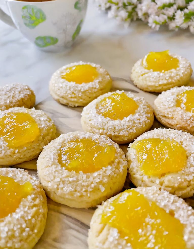 Lemon Curd Cookies