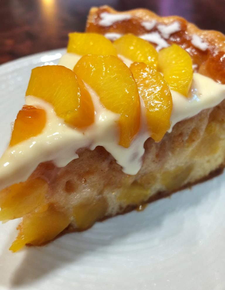 Peach Cobbler Pound Cake