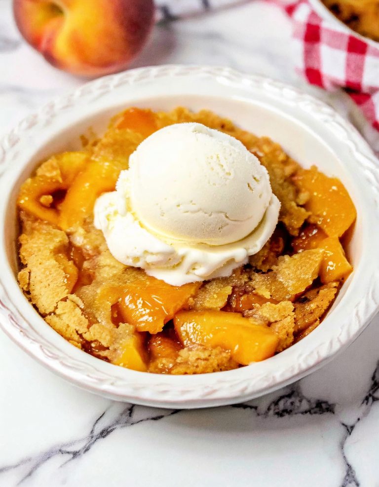 Peach Cobbler With Cake Mix Recipe