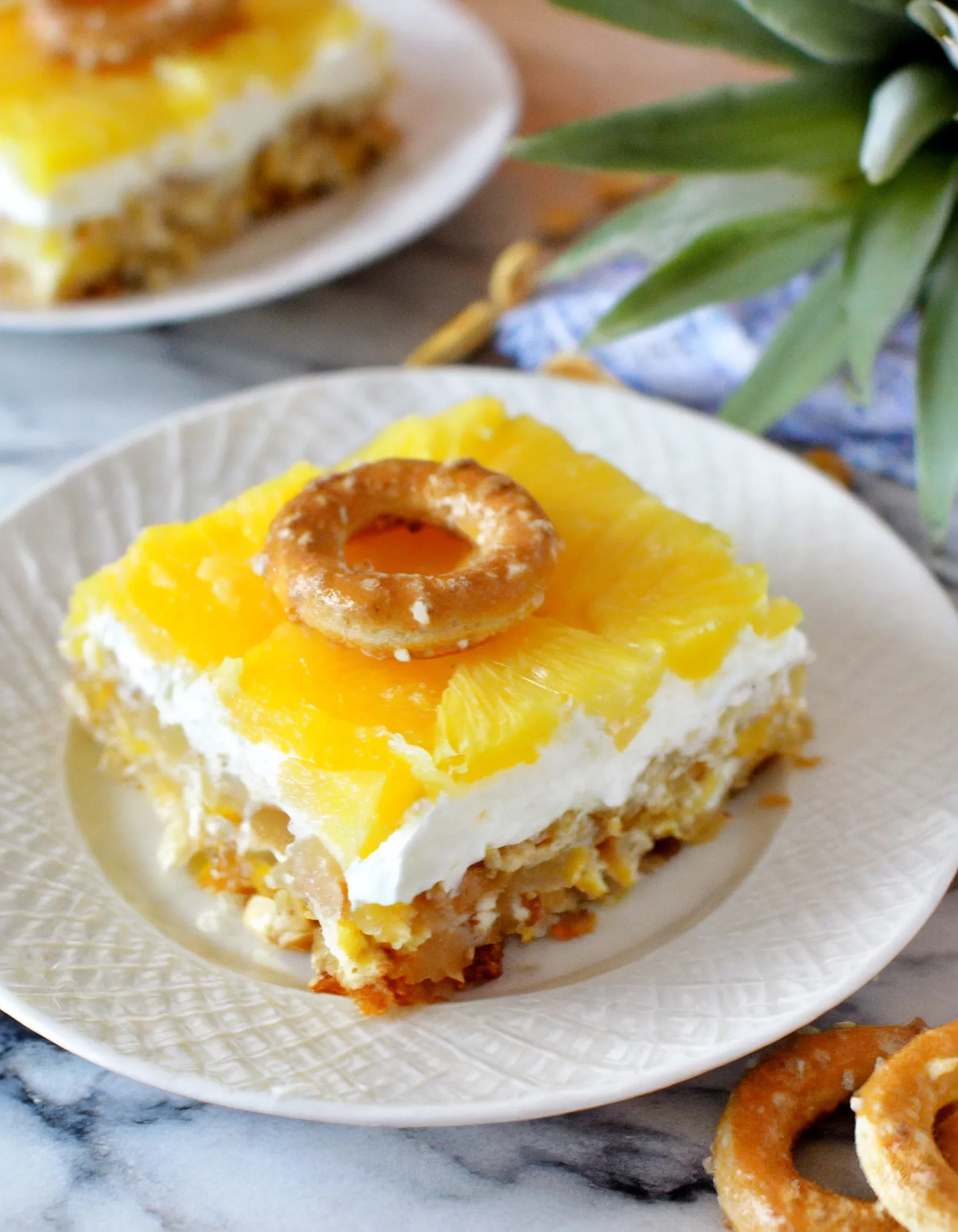 Pineapple Pretzel Salad