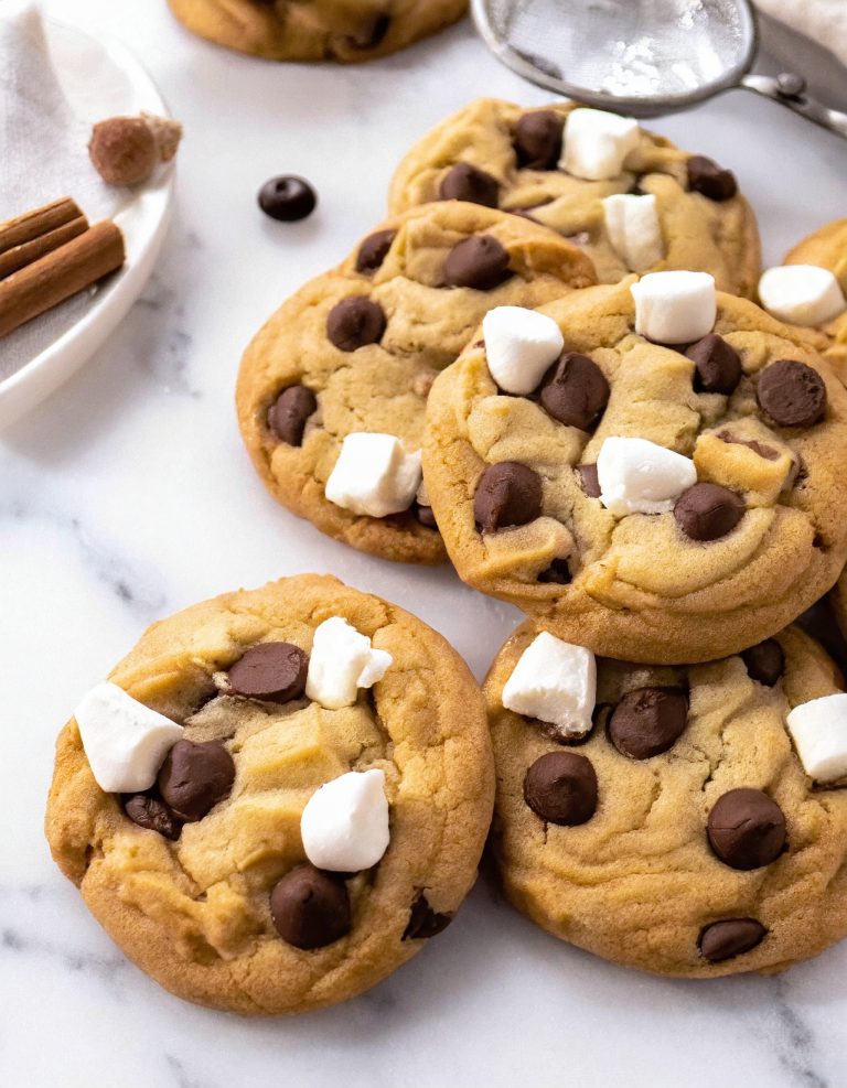Chocolate Chip Marshmallow Cookies