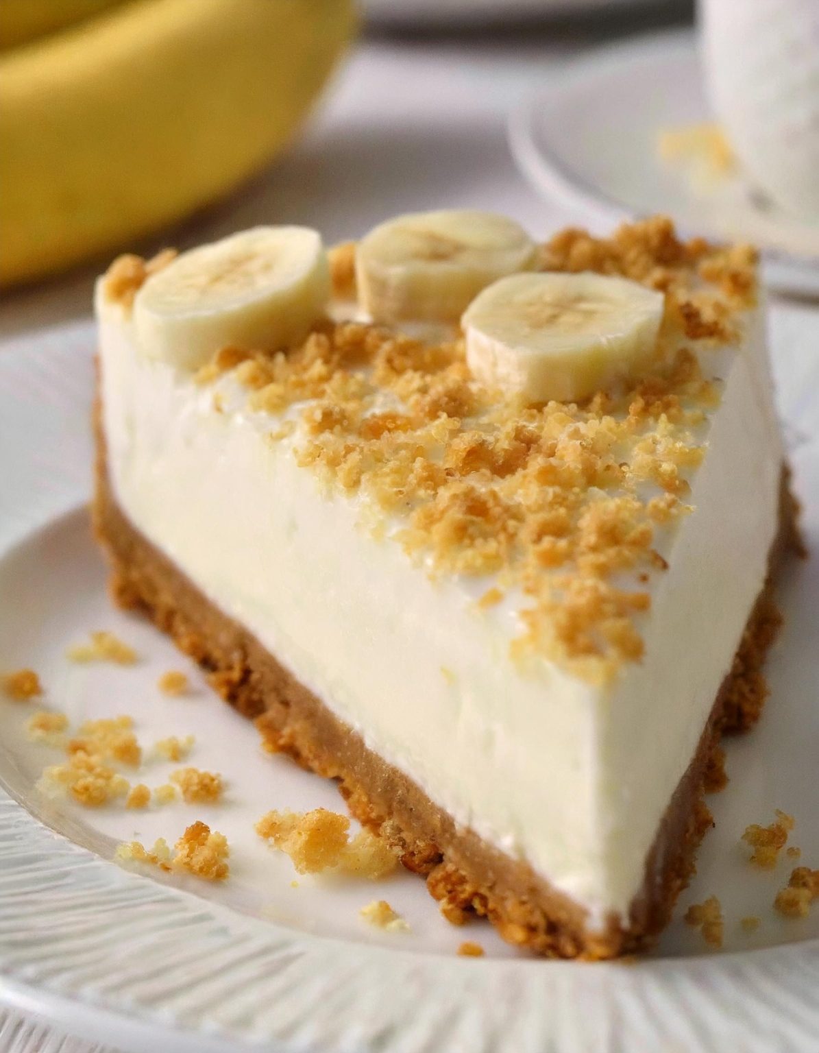 Banana Cream Cheesecake   Banana Cream Cheesecake 1195x1536 