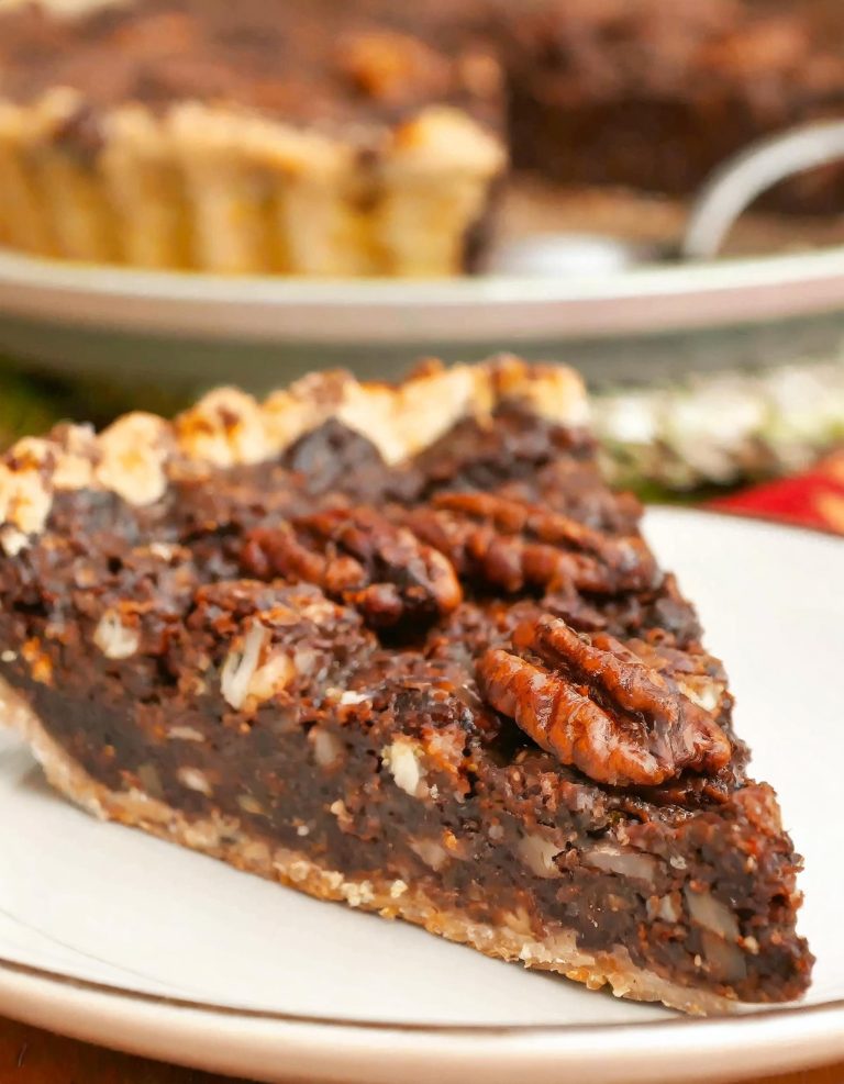 Texas Pecan Fudge Pie