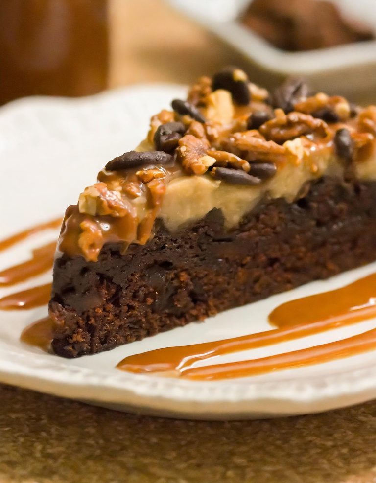 Turtle Caramel Cake