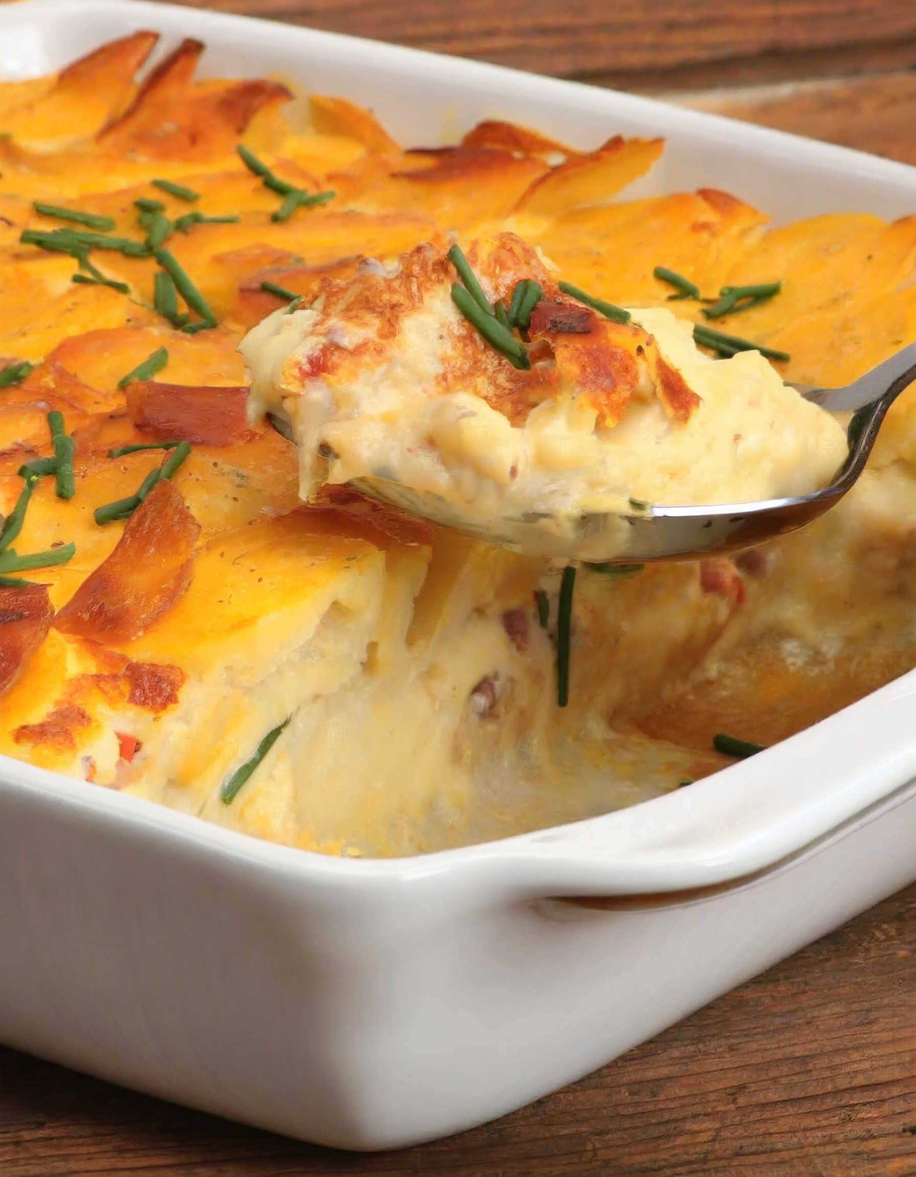 Twice Baked Potato Casserole