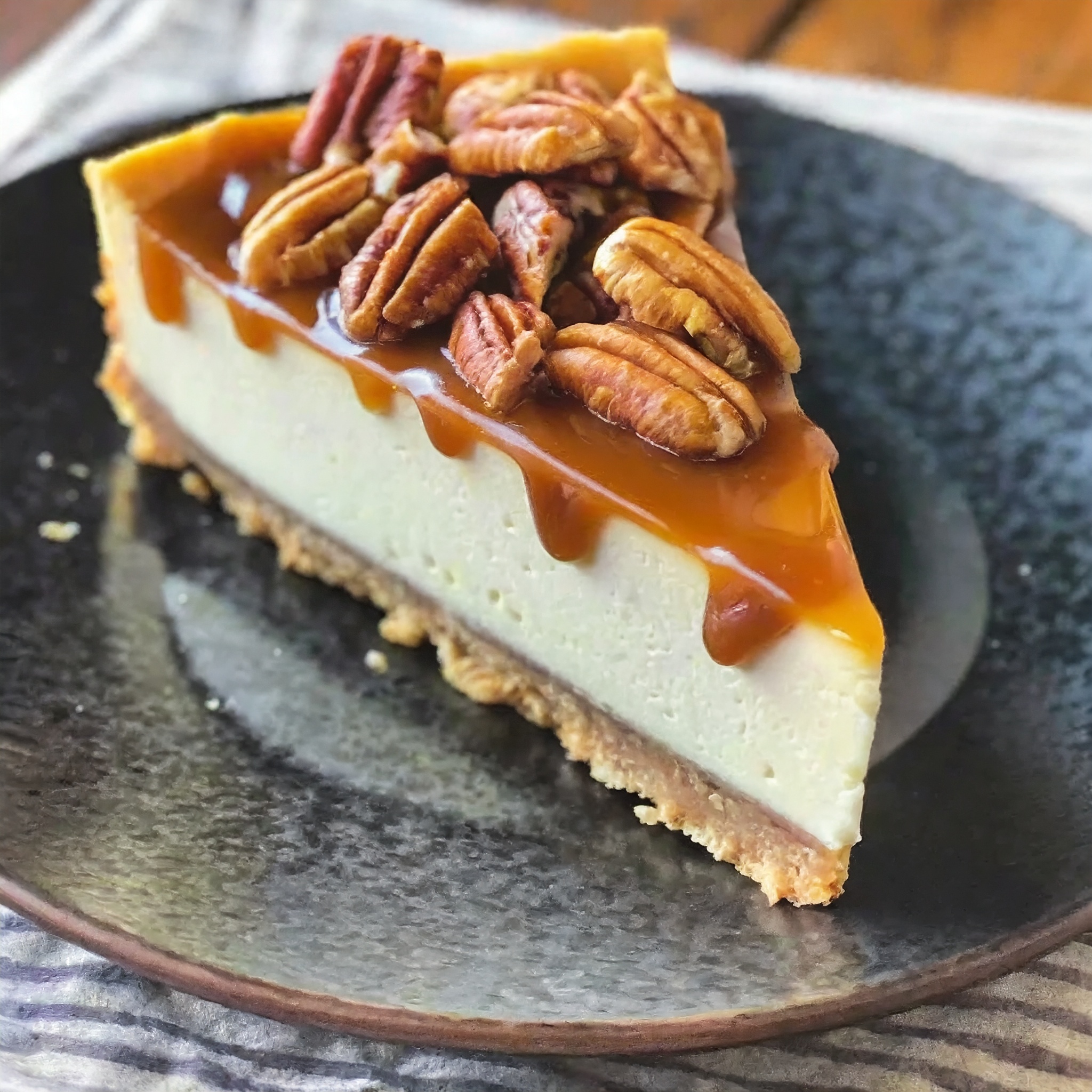 Pecan Praline Cheesecake