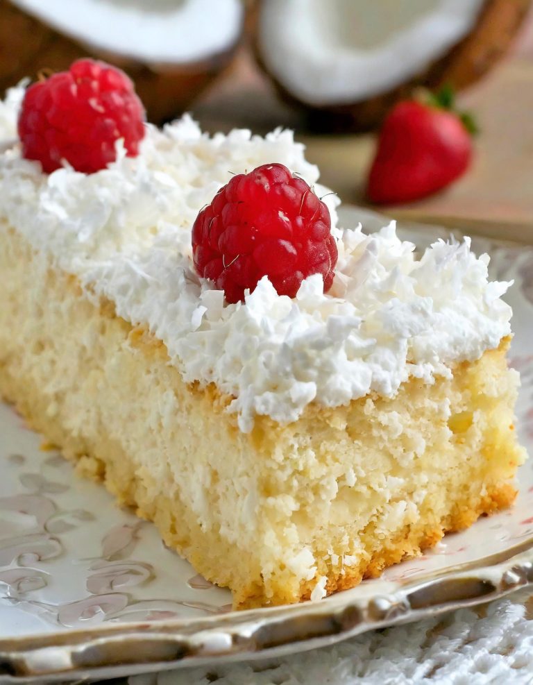 Coconut Cream Poke Cake