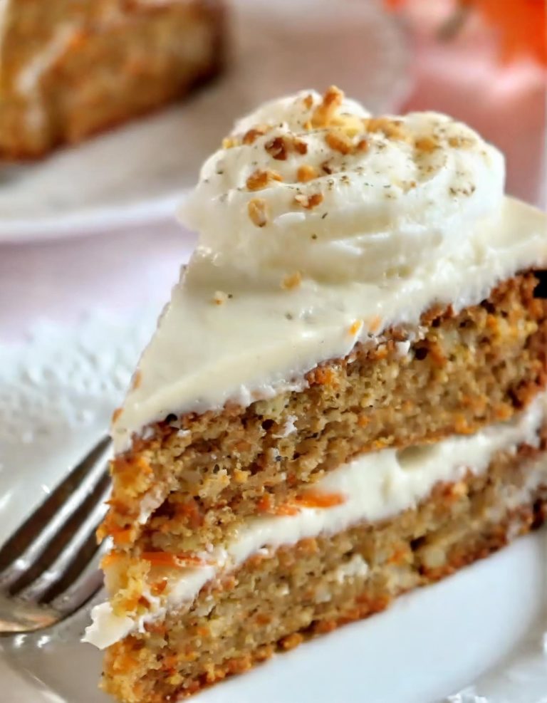 Carrot Cake with Cream Cheese Frosting