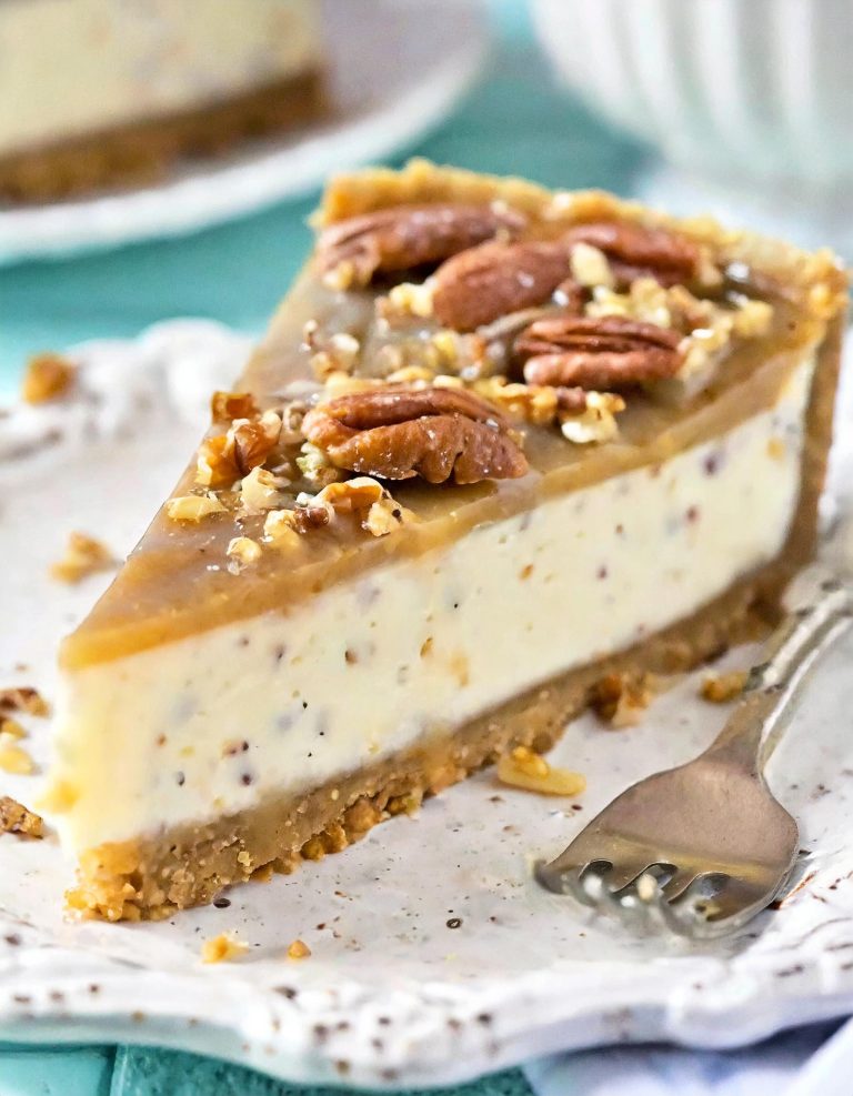 Pecan Praline Cheesecake
