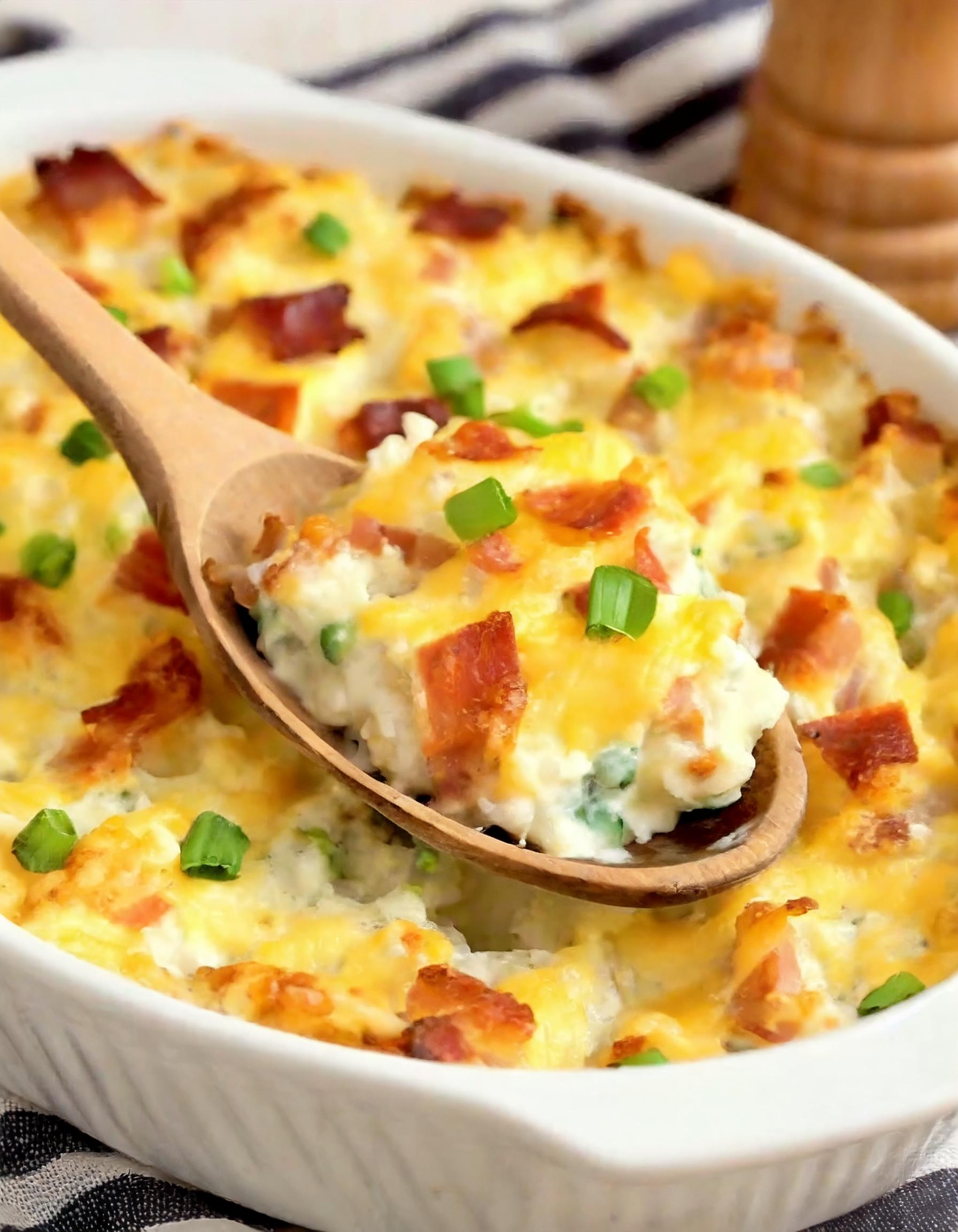 Twice Baked Potato Casserole