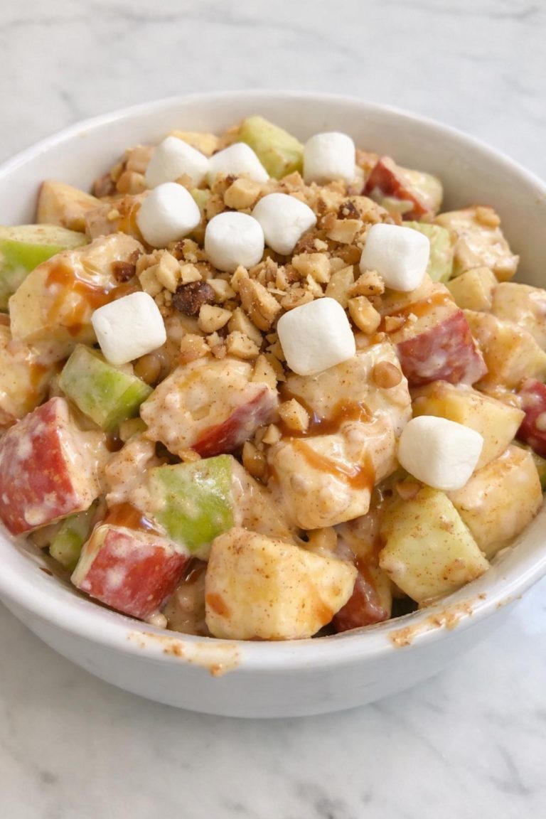 Caramel Apple Cinnamon Salad