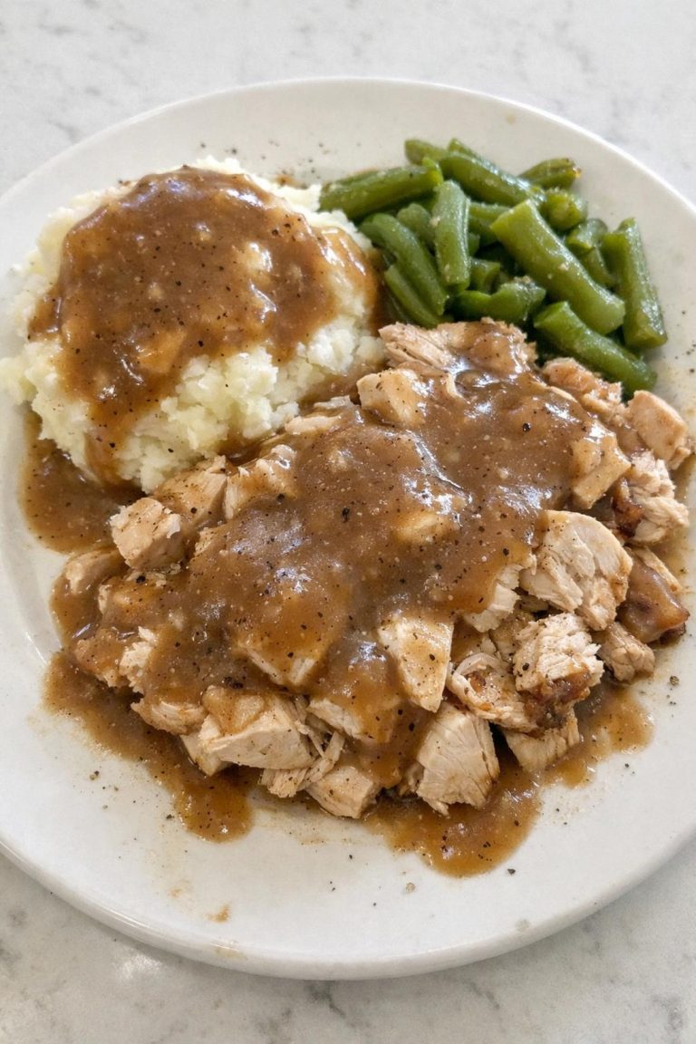 Chicken Gravy Dinner