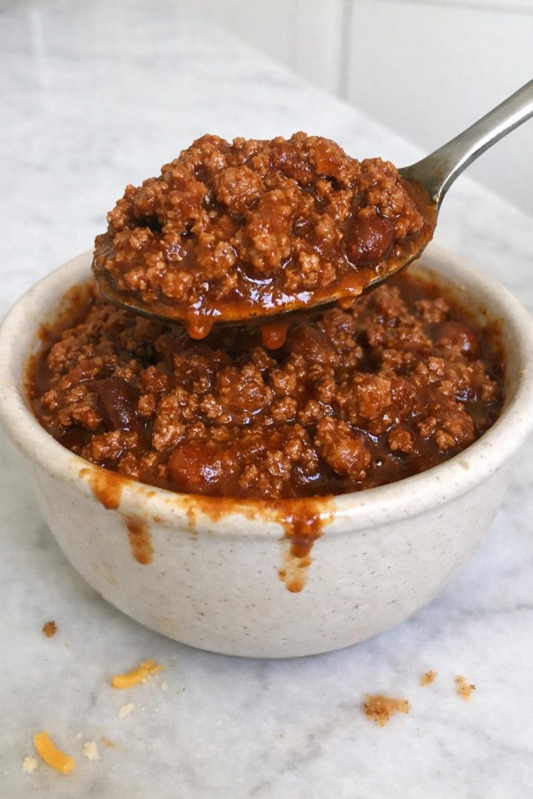 Chili Dog Topping Chili