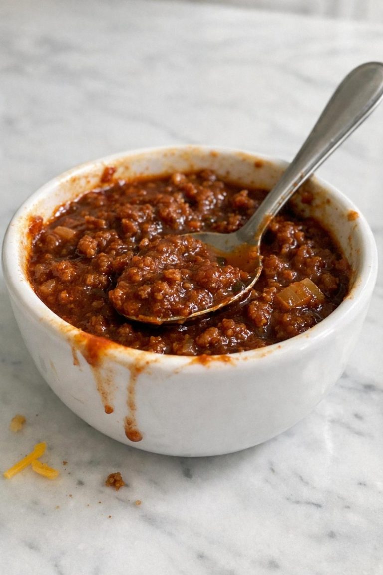 Chili Dog Topping Sauce