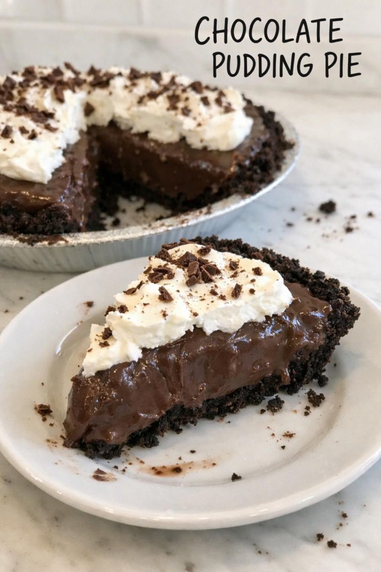 Chocolate Pudding Pie