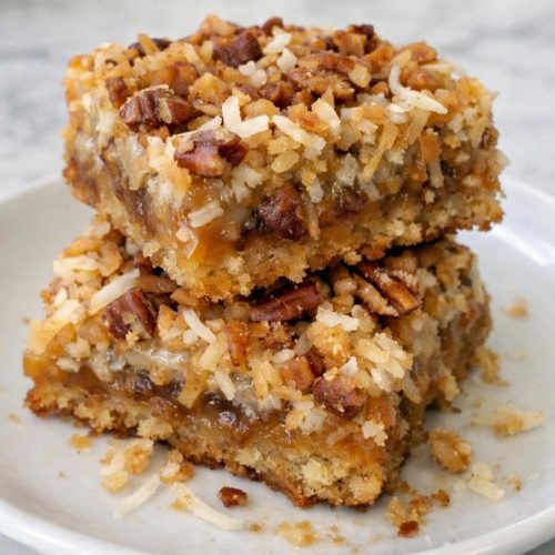 Coconut Pecan Magic Bars