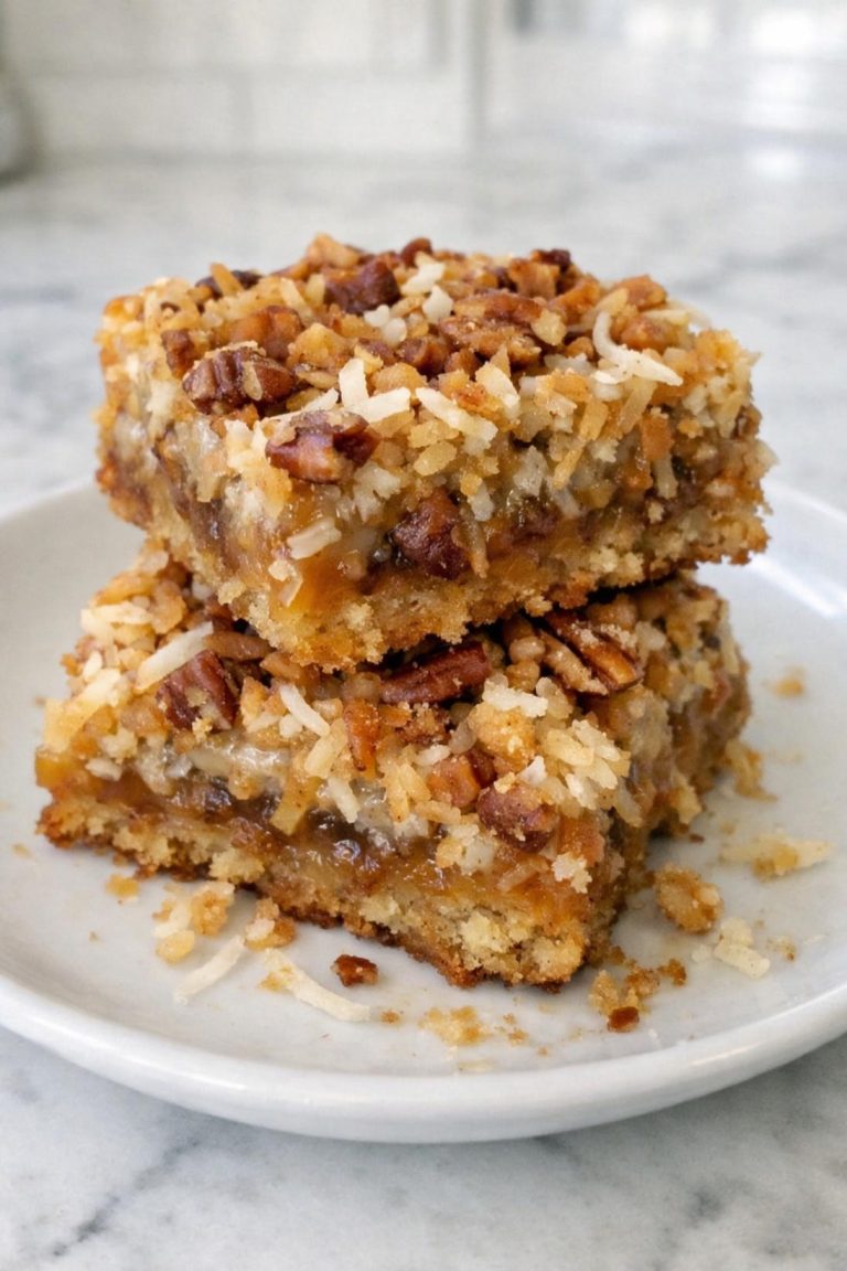 Coconut Pecan Magic Bars