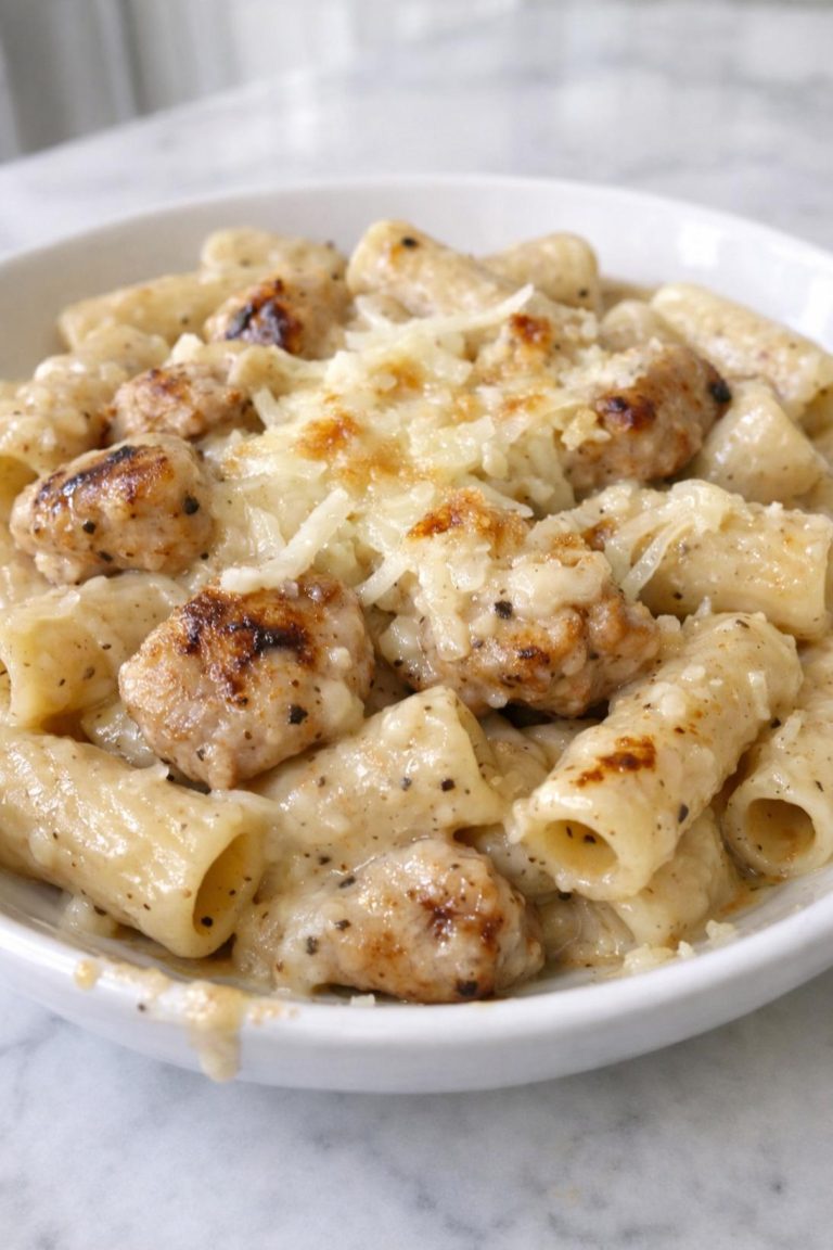 Creamy Chicken Parmesan Pasta