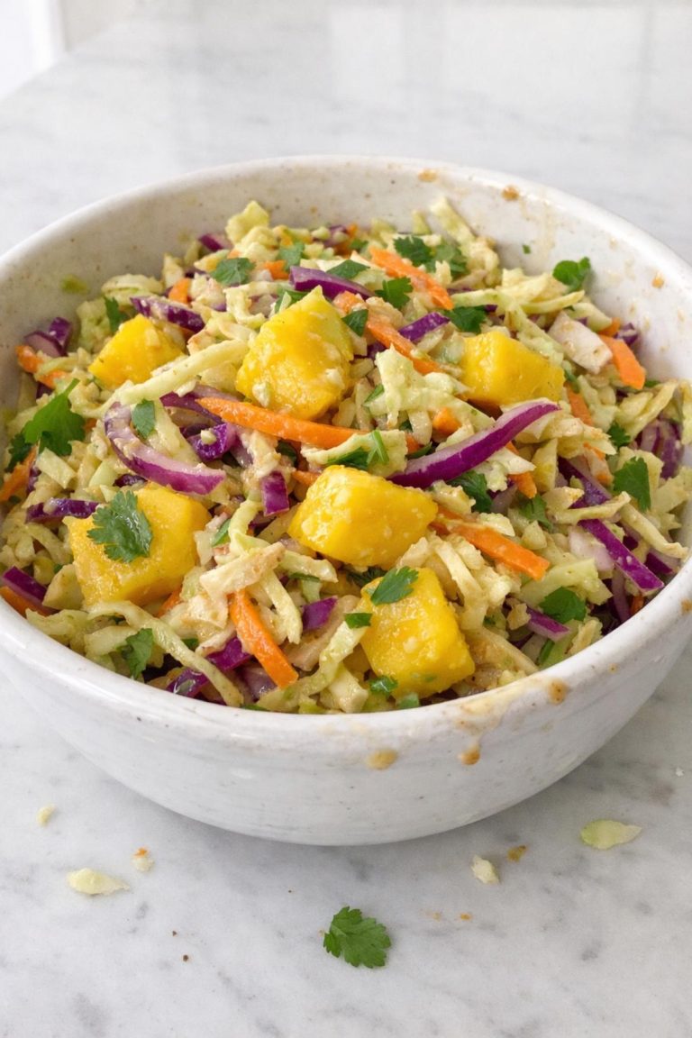 Delicious Mango Slaw