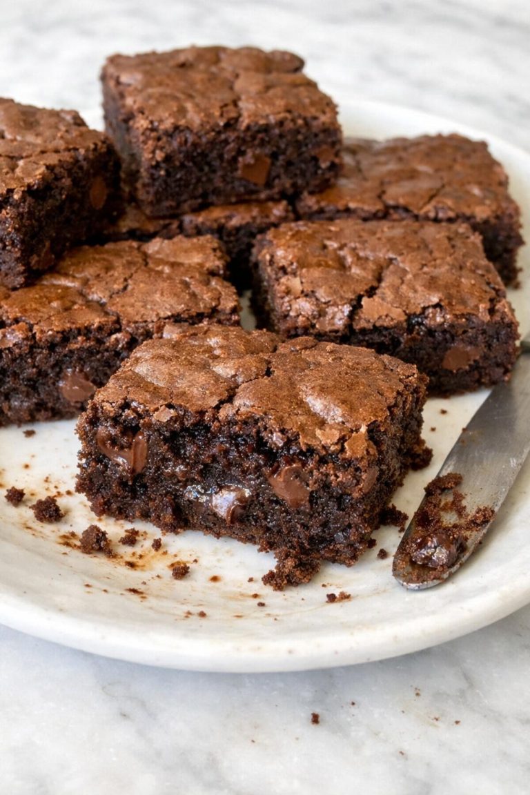 Double Chocolate Brownie Bars