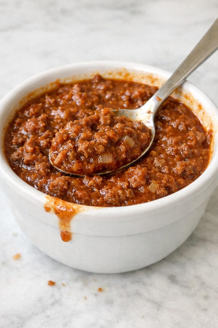 Homemade Coney Topping