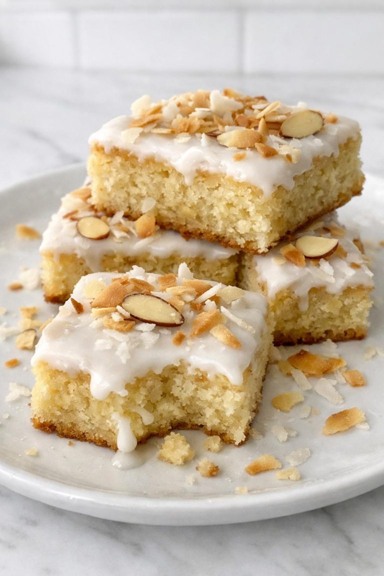 Italian Wedding Cake Bars