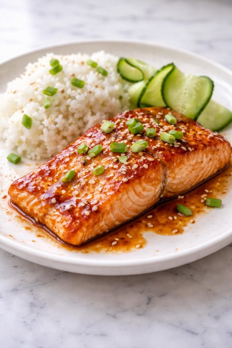 Mango Teriyaki Salmon