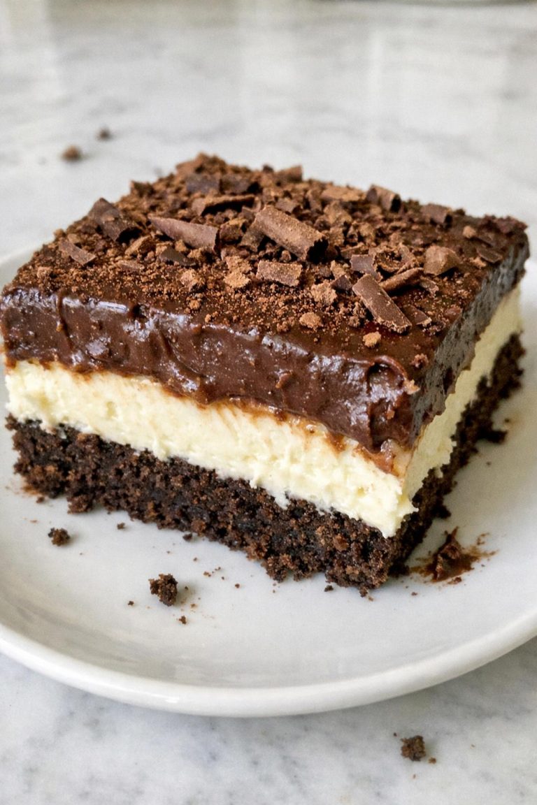 No-Bake Layered Chocolate Dessert