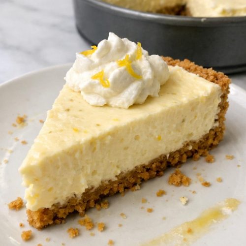 No-Bake Lemon Cheesecake