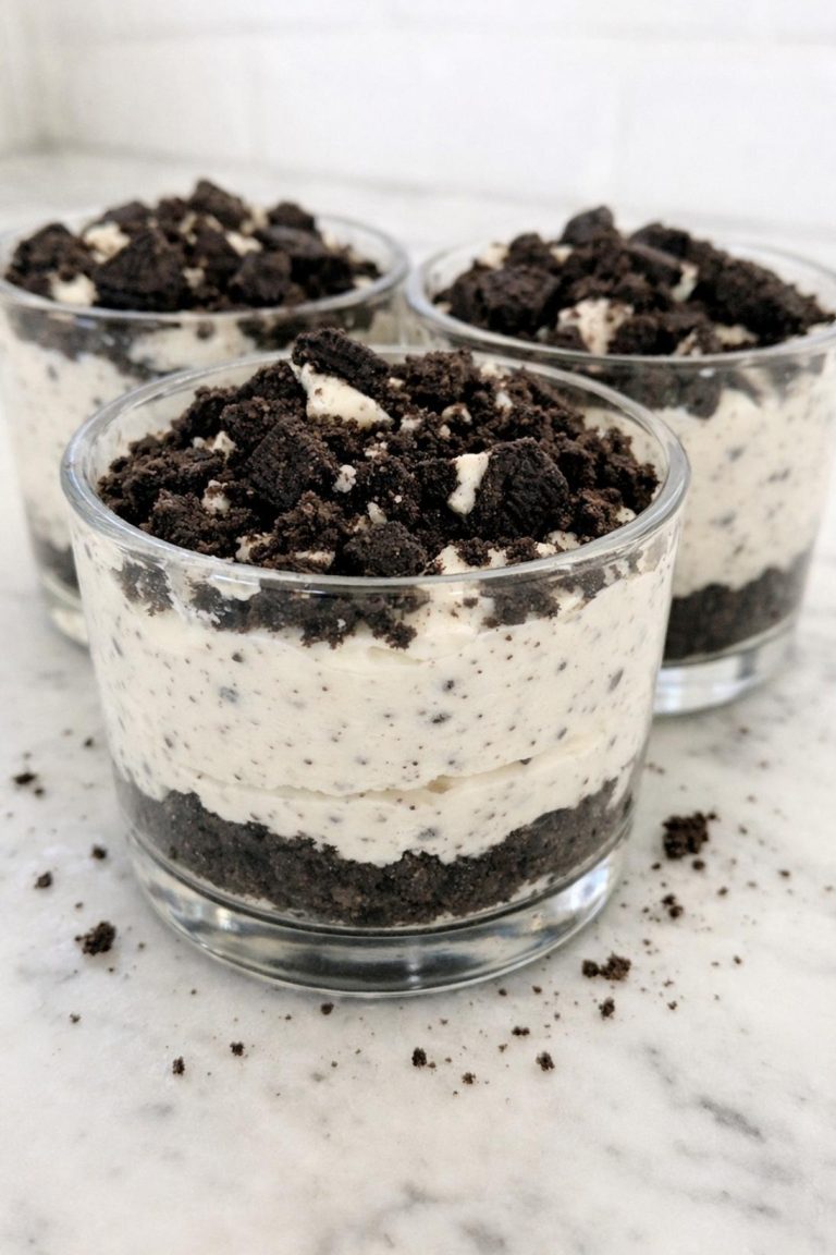 No-Bake Oreo Cheesecake Cups