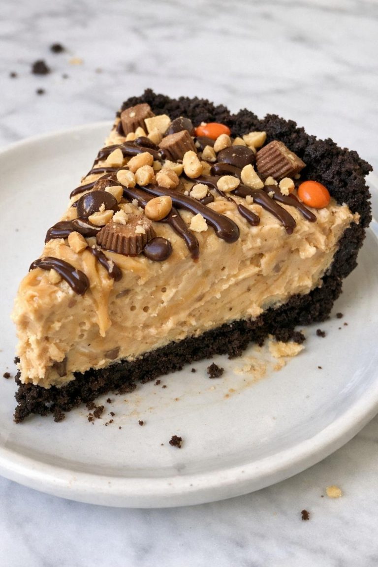 Peanut Butter Candy Pie