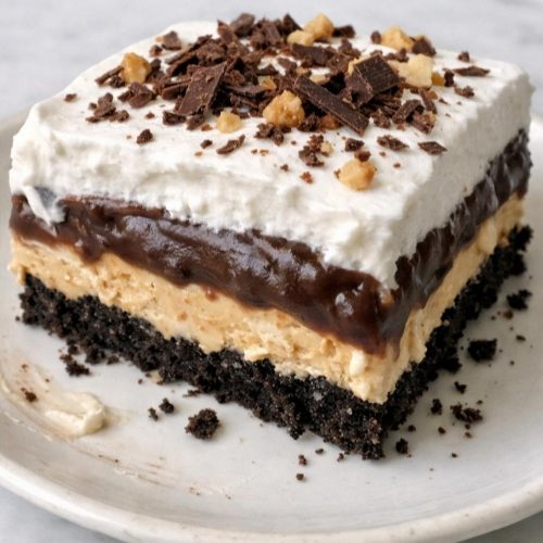 Peanut Butter Lasagna Dessert