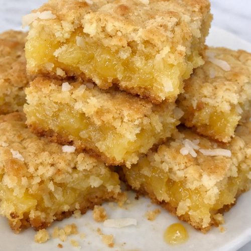 Pineapple Cake Mix Bars