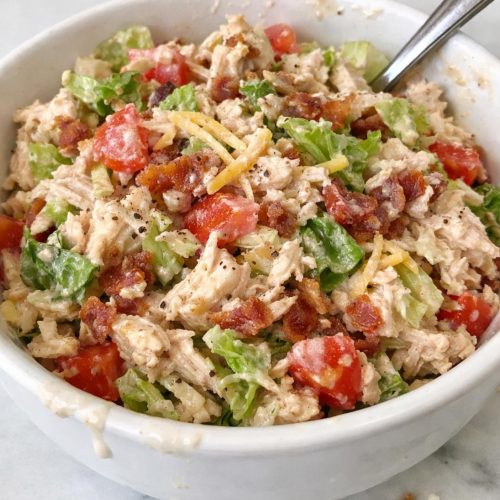 Savory BLT Chicken Salad
