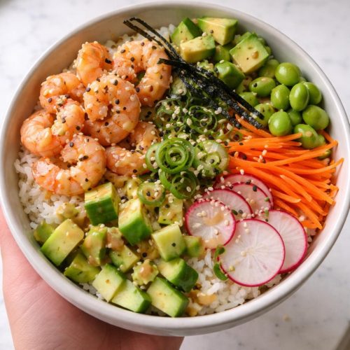 Shrimp Poke Bowl
