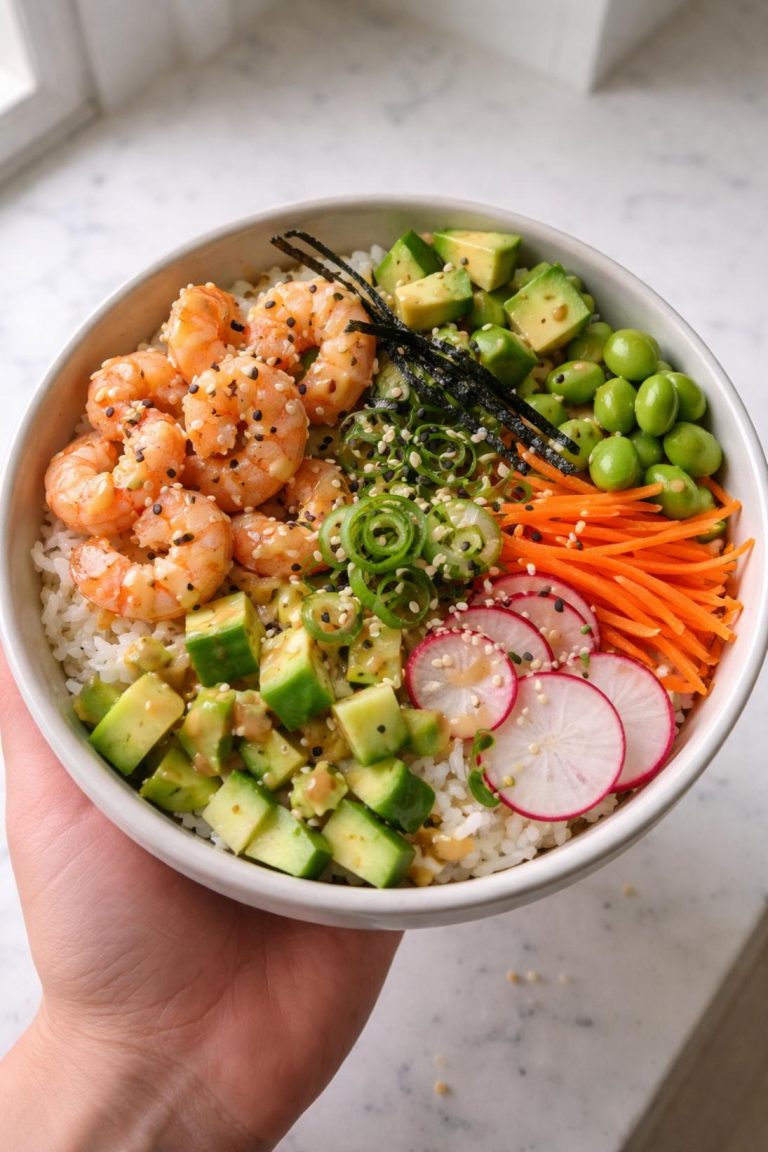 Shrimp Poke Bowl