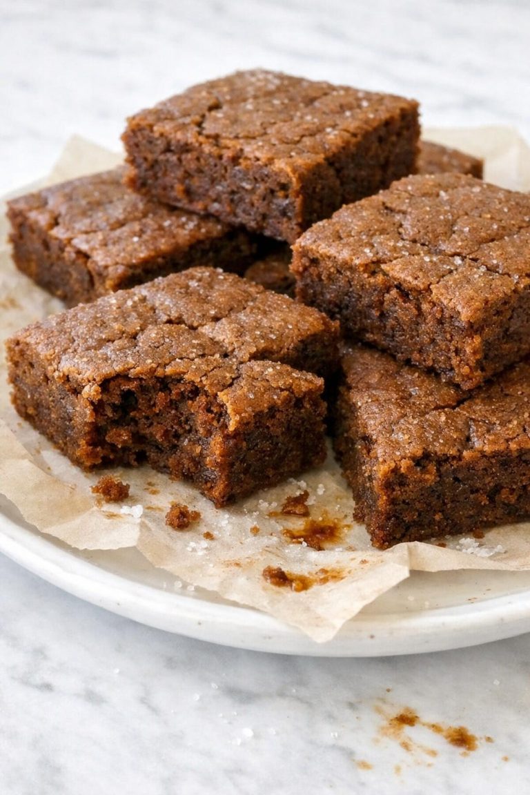 Soft Molasses Bars