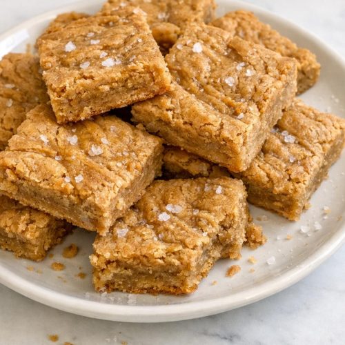 Soft and Chewy Peanut Butter Cookie Bars