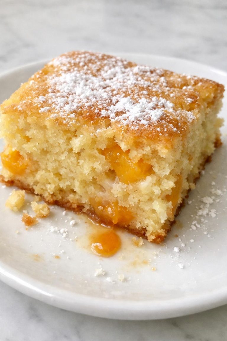 Southern Peach Cake