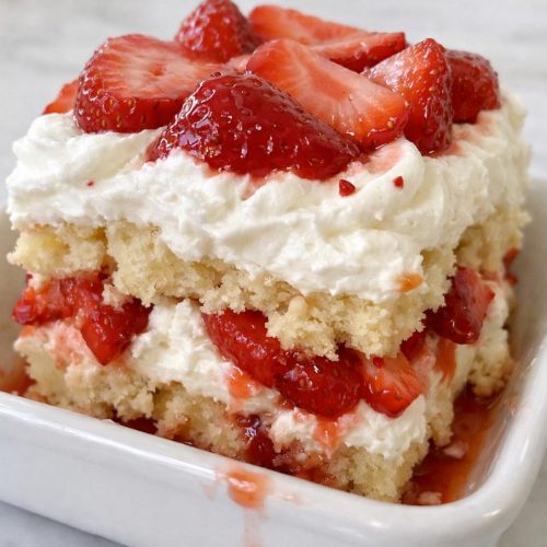 Strawberry Shortcake Dessert
