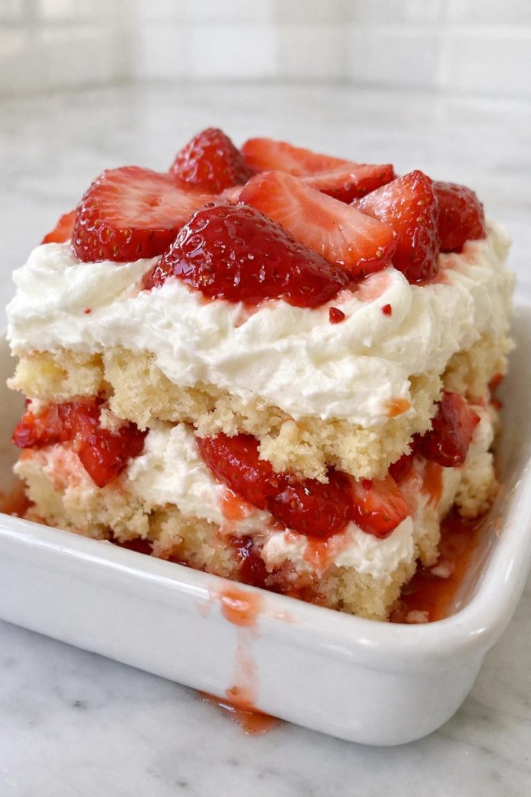 Strawberry Shortcake Dessert