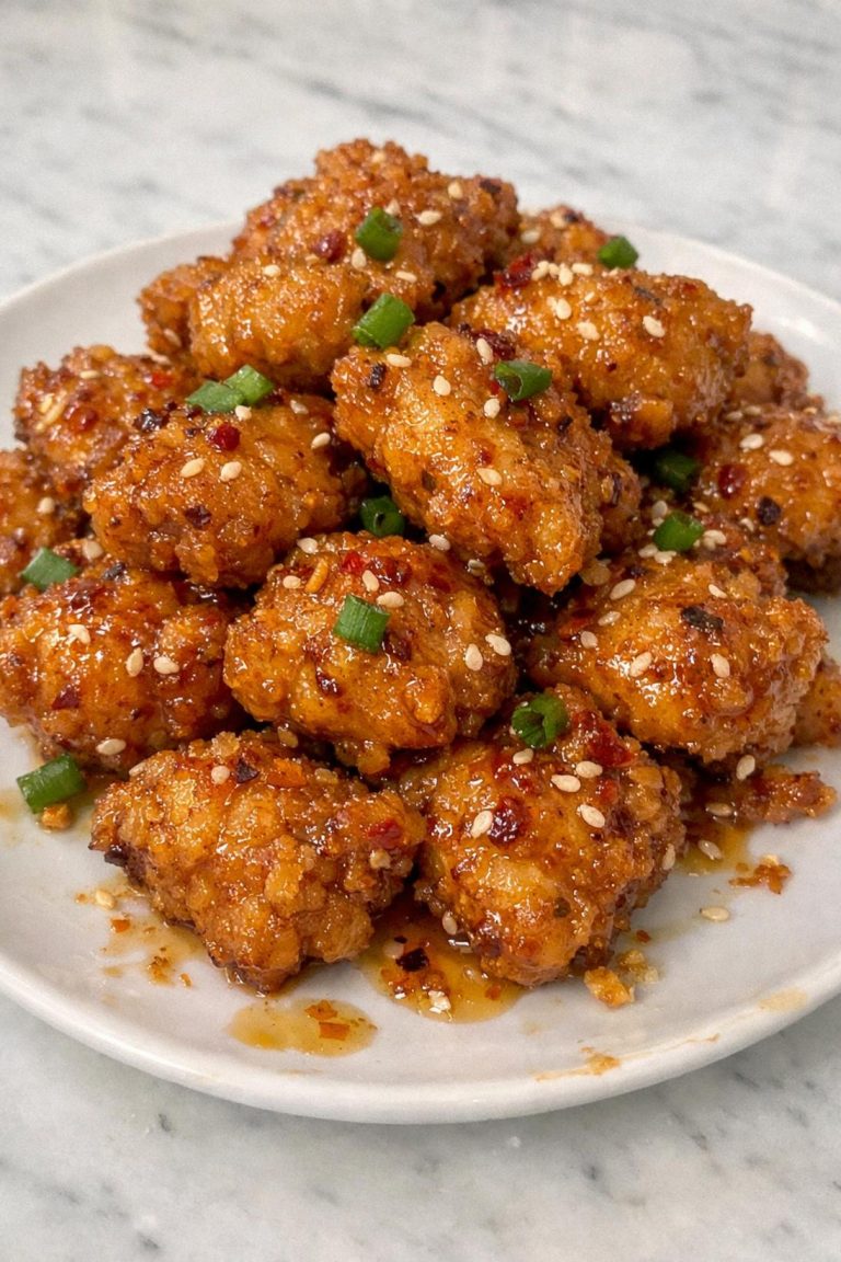 Sweet and Spicy Hot Honey Chicken