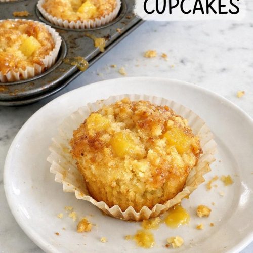 Pineapple Dump Cupcakes
