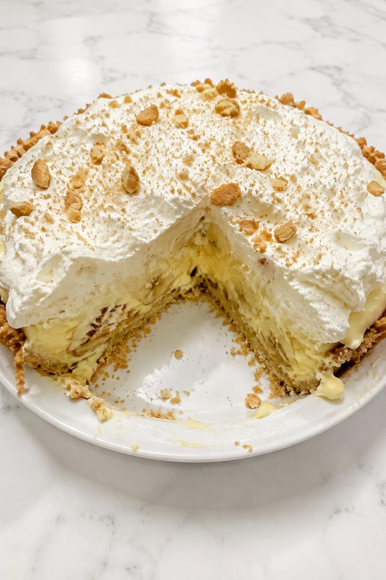 Banana Pudding Pie