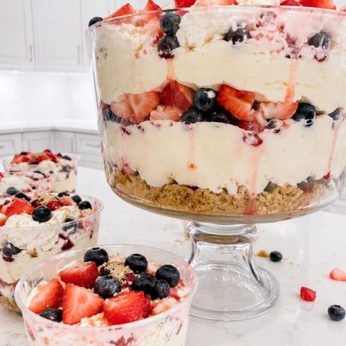 Cheesecake Trifle Cake