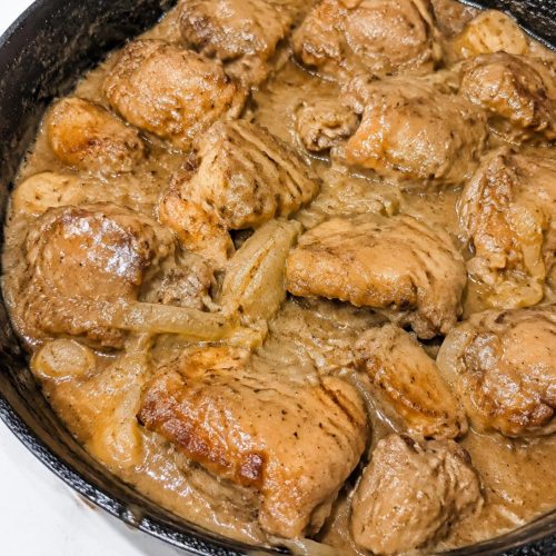 Chicken and Gravy Skillet