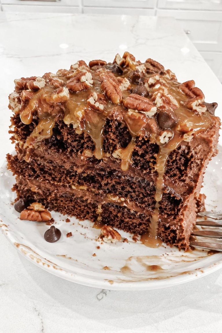 Chocolate Turtle Cake